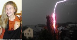 Kỳ lạ sét đánh 7 lần không chết