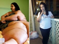 Hậu giảm cân, người phụ nữ béo nhất thế giới bỏ chồng, quen bạn trai mới