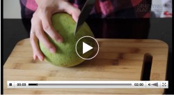 Mẹo bóc bưởi đẹp và nhanh đến không ngờ