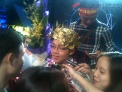 Văn Viết Đức trở thành quán quân Đường lên đỉnh Olympia 2015