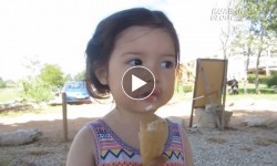 Em bé Việt kiều 2 tuổi tập nói siêu đáng yêu