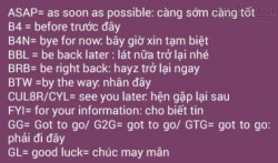 Những từ viết tắt trên Internet khiến cha mẹ tá hỏa