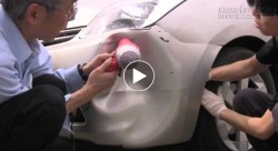 Độc chiêu sửa vết móp ô tô của người Nhật