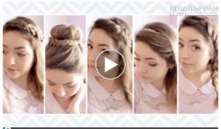 Hướng dẫn 5 kiểu tóc cực yêu cho nàng mặt tròn