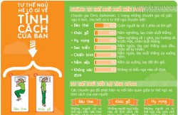 Tư thế ngủ để lộ cho biết tính cách của bạn