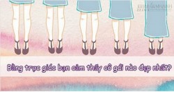 Trắc nghiệm tâm lý Nhật Bản siêu chuẩn: Bằng trực giác bạn thấy cô gái nào đẹp nhất?