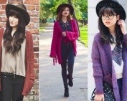 Áo cardigan oversize 2015 cực chất cho nàng sành điệu