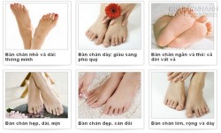 Bàn chân mách lẻo số phận của bạn
