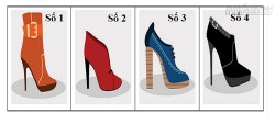 Tiết lộ độ lạnh lùng của bạn qua cách chọn giày cao gót