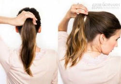 Cột tóc đuôi ngựa phù hợp cho từng khuôn mặt