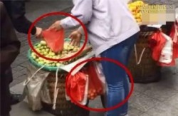 Lật tẩy mánh khóe lừa đảo của người bán hàng táo rong