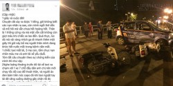 Giật mình lời tâm sự của nhân chứng vụ taxi điên đâm xe hàng loạt