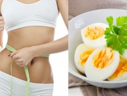 Bất ngờ khi giảm được 5kg trong một tuần chỉ nhờ trứng