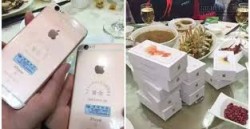 Bạn cùng lớp người ta tặng mỗi người một điện thoại iPhone 6S làm quà kỉ niệm họp lớp