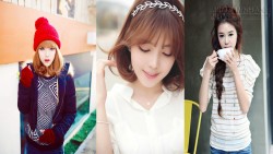 Kiểu tóc xinh lung linh cho nàng đi chơi Noel