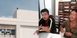 Thất tình, nam thanh niên câm điếc đòi tự tử gây náo loạn