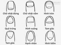 Đọc vị tính cách qua hình dạng móng tay