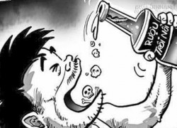 Kinh hãi công thức: Nước lã + cồn = rượu ngoại xịn