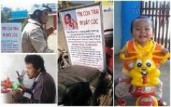 Xót xa hình ảnh ông bố đi hàng ngàn cây số tìm con trai mất tích suốt 8 tháng trời