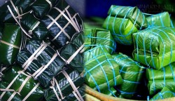 Cách nhận biết bánh chưng luộc bằng pin độc hại