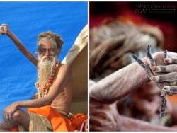 Lạ đời người đàn ông giơ cánh tay của mình lên trời suốt 38 năm