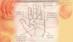 Đoán biết số giàu sang nhờ xem đường hôn nhân