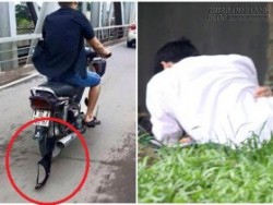 Nam sinh bối rối để lộ tang vật sau cuộc vui 8/3 với gấu