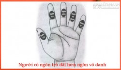 Mối liên hệ giữa ngón tay và tính cách