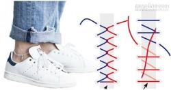 10 Kiểu thắt dây giày đẹp khiến các tín đồ thời trang sneaker chết mê