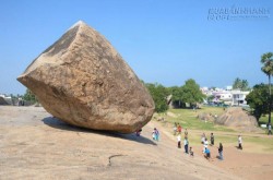 Tảng đá cứng đầu 250 tấn không lăn xuống dốc thách thức các định luật vật lí