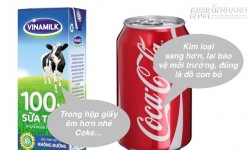 Vì sao sữa tươi Vinamilk đựng trong hộp chữ nhật, còn Coca lại chứa trong lon trụ tròn?