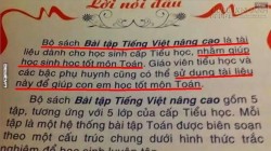 Những lỗi sai ngớ ngẩn trong sách giáo khoa cho học trò