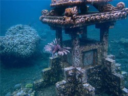 Sự thật về ngôi chùa 2000 năm tuổi nằm trong lòng đại dương