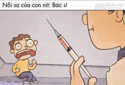 Giật mình với bộ ảnh : Nỗi sợ khác nhau của người lớn và trẻ con