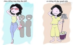 Khác biệt thú vị của phụ nữ trước và sau khi lấy chồng