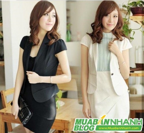 áo vest cộc tay cho bạn gái tiện dụng mix đồ