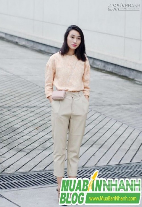 Mix đồ với quần lửng tôn dáng trong hè