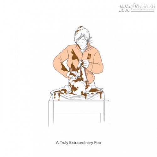 Bộ tranh về sự thật l&agrave;m mẹ đ&aacute;ng suy ngẫm