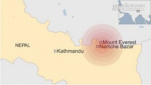 Lại thêm một trận động đất nữa xảy ra ở Nepal mạnh 7,4 độ Richter khiến ít nhất 42 người chết