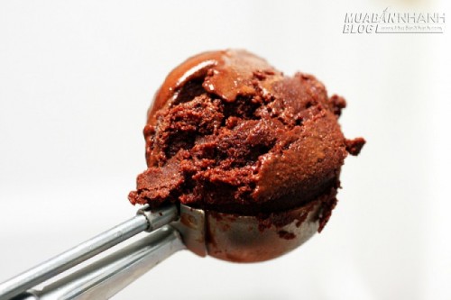 Cuối tuần thưởng thức sorbet socola m&aacute;t lạnh