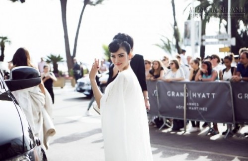 Lý Nhã Kỳ khoe sắc cùng Phạm Băng Băng tại LHP Cannes
