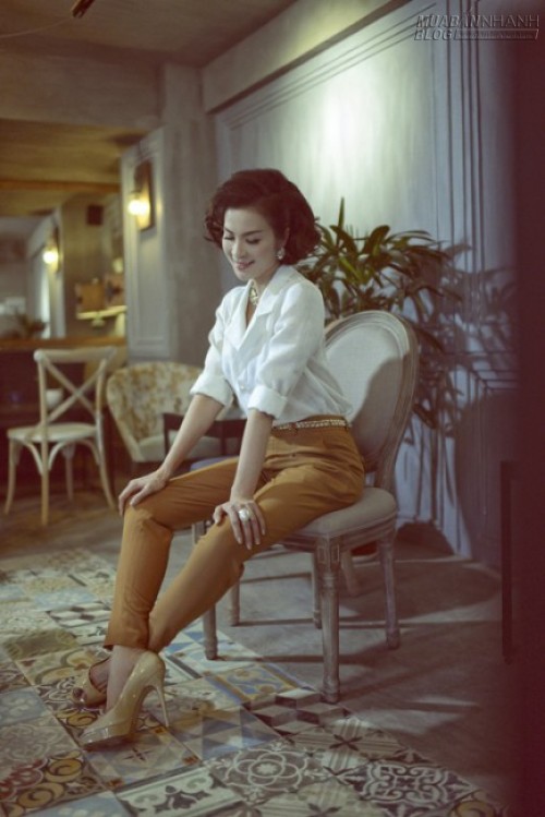 Thanh Mai thay đổi phong c&aacute;ch