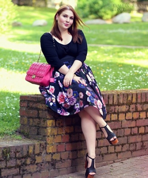 Style cuốn h&uacute;t của n&agrave;ng mập xinh đẹp