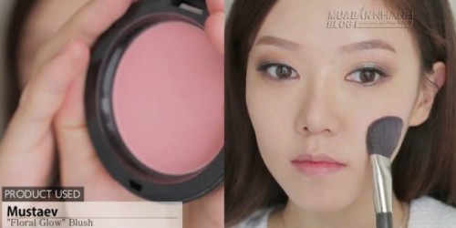 Trang điểm kiểu Hàn nhẹ nhàng xuống phố