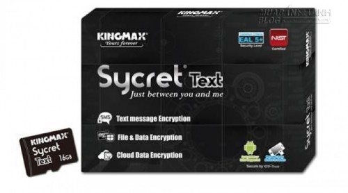 Kingmax giới thiệu phần mềm m&atilde; h&oacute;a tin nhắn Sycret Text