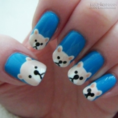 Nail dễ thương năng động cho các nàng nữ tính