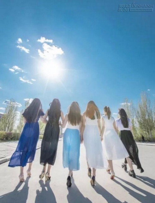 Trung Quốc: Phát sốt với bộ ảnh kỷ yếu của các nữ thần chân dài