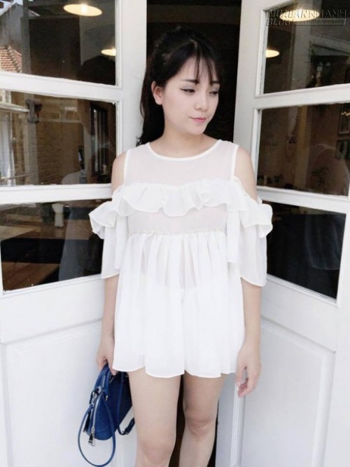 V&aacute;y &aacute;o kho&eacute;t vai lại th&agrave;nh hot trend h&egrave; 2015