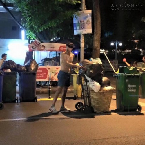 Cư d&acirc;n mạng đang ph&aacute;t sốt v&igrave; ch&agrave;ng hot boy đổ r&aacute;c của Th&aacute;i Lan