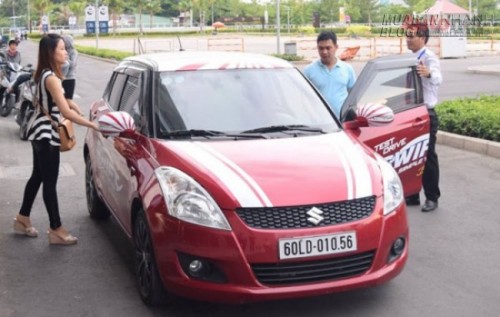 Suzuki tổ chức l&aacute;i thử xe rộng r&atilde;i ở TP. Hồ Ch&iacute; Minh
